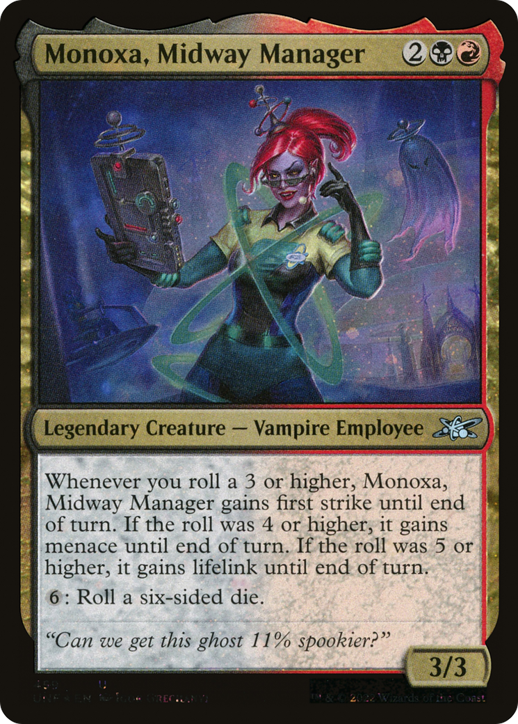 Monoxa, Midway Manager (Galaxy Foil) [Unfinity]-1