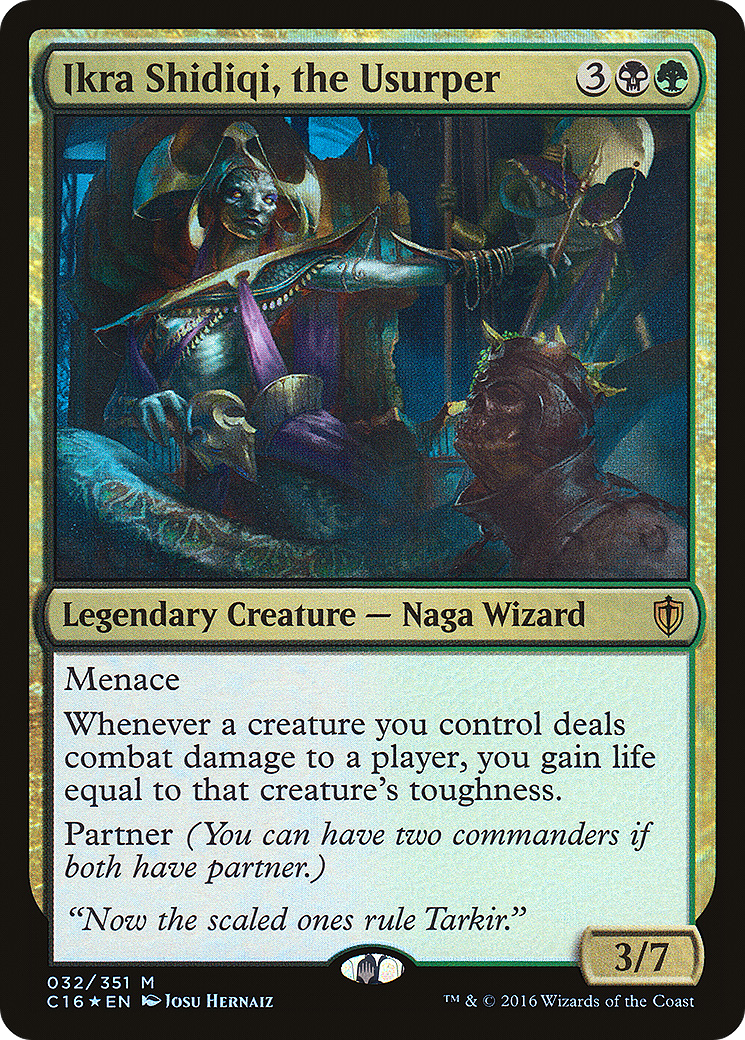 Ikra Shidiqi, the Usurper [Commander 2016]-1