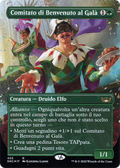 Gala Greeters (Italian) (UMP-455) - Streets of New Capenna (Borderless) Foil-1