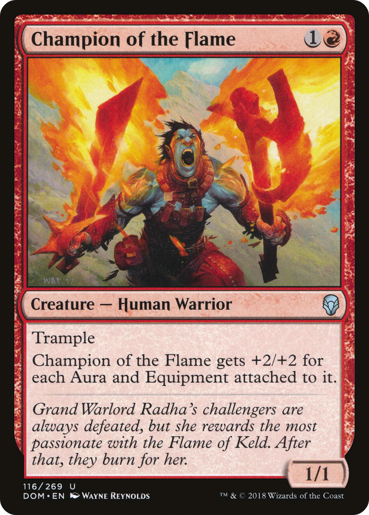 Champion of the Flame [Dominaria]-1
