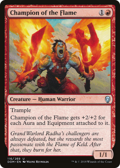 Champion of the Flame [Dominaria]-1