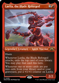 Laelia, the Blade Reforged (Foil Etched) [Modern Horizons 3]-1