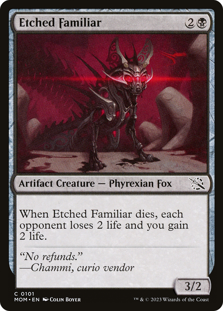 Etched Familiar [March of the Machine]-1