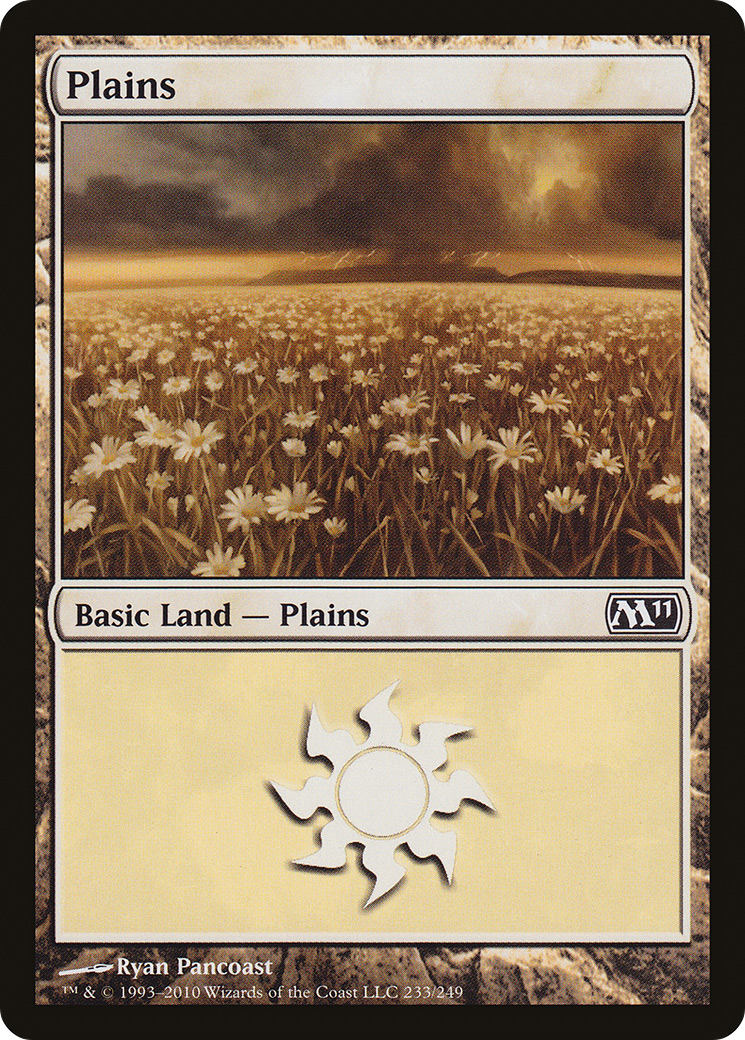 Plains (233) [Magic 2011]-1
