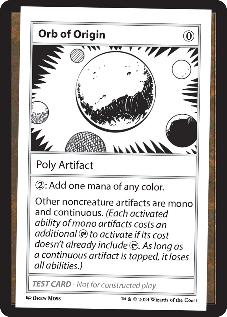 Orb of Origin [Mystery Booster 2 Playtest Cards]-1