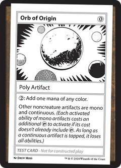 Orb of Origin [Mystery Booster 2 Playtest Cards]-1