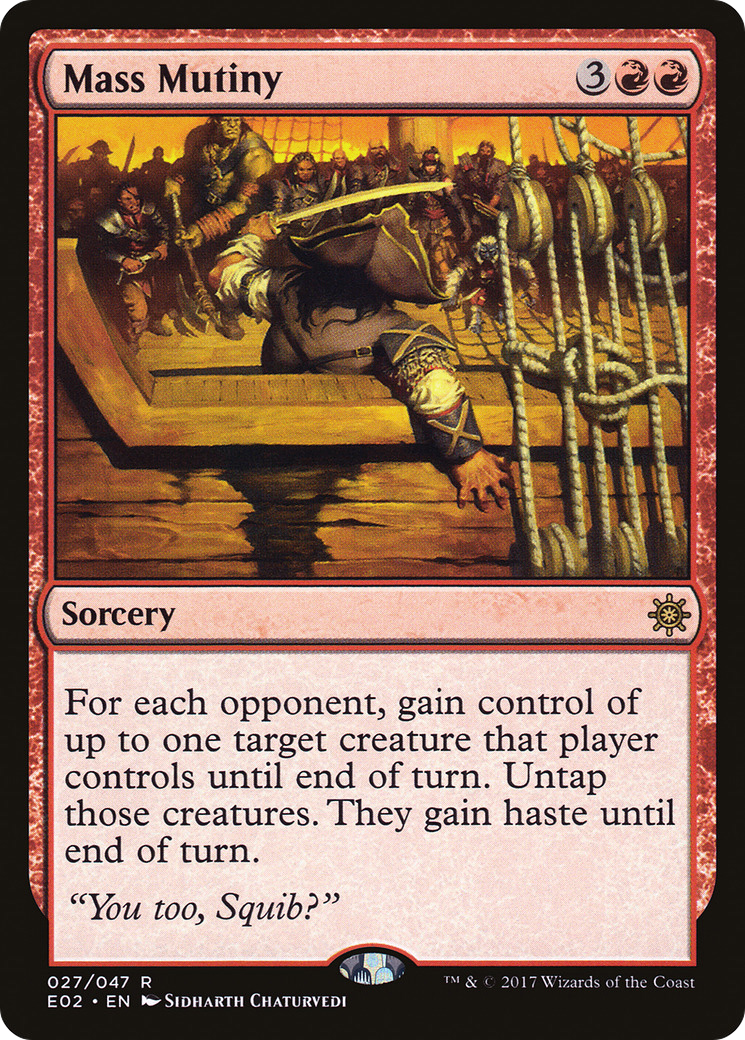 Mass Mutiny [Explorers of Ixalan]-1