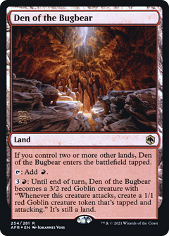 Den of the Bugbear [Dungeons & Dragons: Adventures in the Forgotten Realms Prerelease Promos]-1