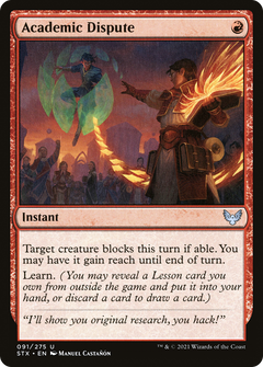 Academic Dispute [Strixhaven: School of Mages]-1