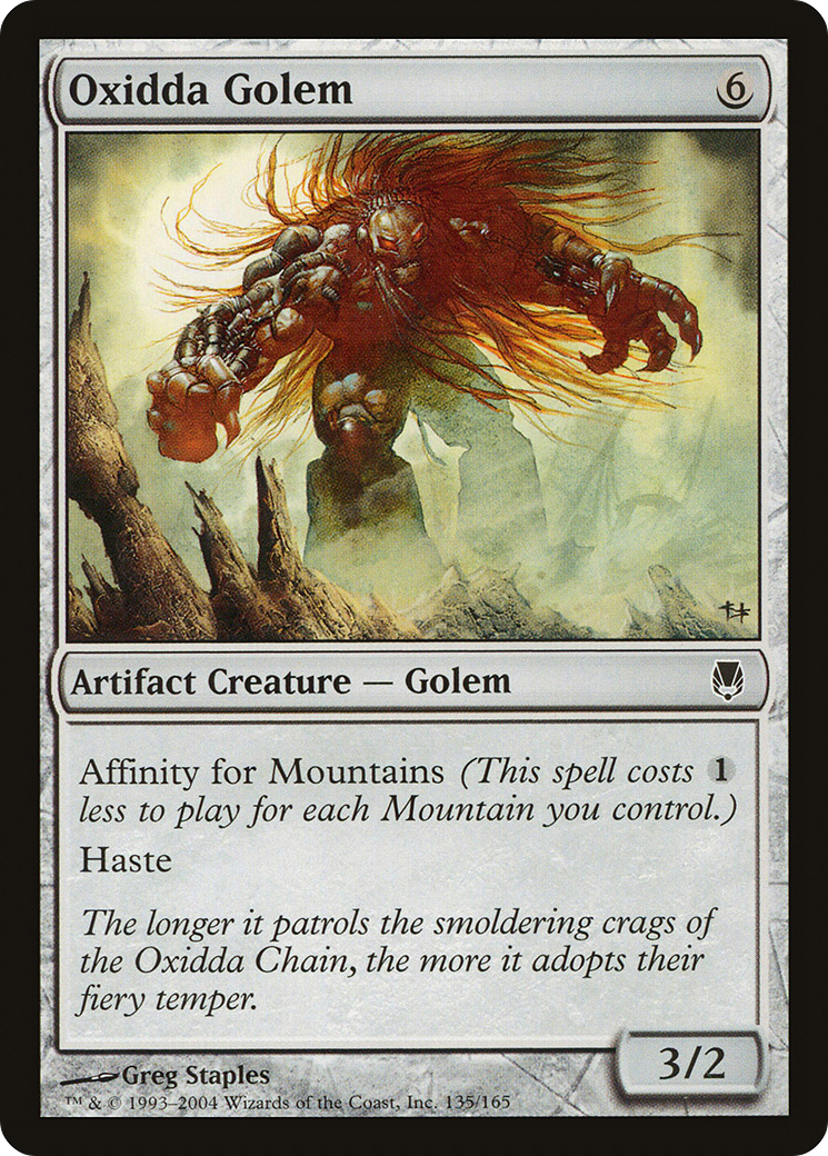 Oxidda Golem [Darksteel]-1