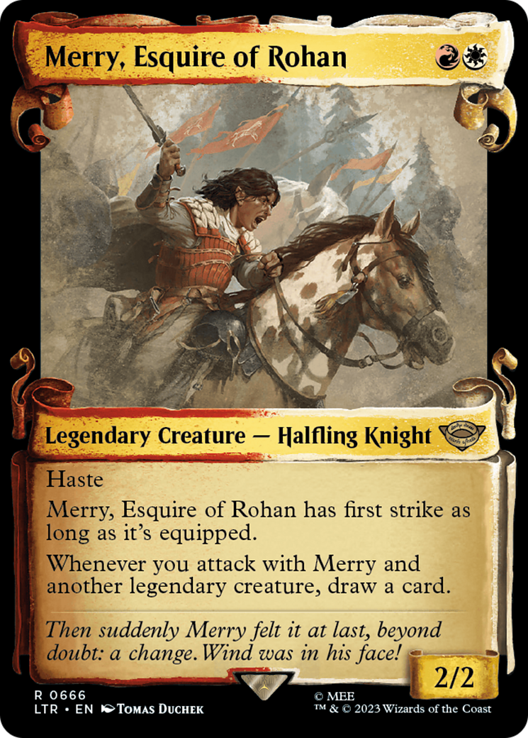 Merry, Esquire of Rohan [The Lord of the Rings: Tales of Middle-Earth Showcase Scrolls]-1