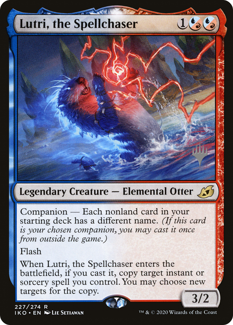 Lutri, the Spellchaser (Promo Pack) [Ikoria: Lair of Behemoths Promos]-1