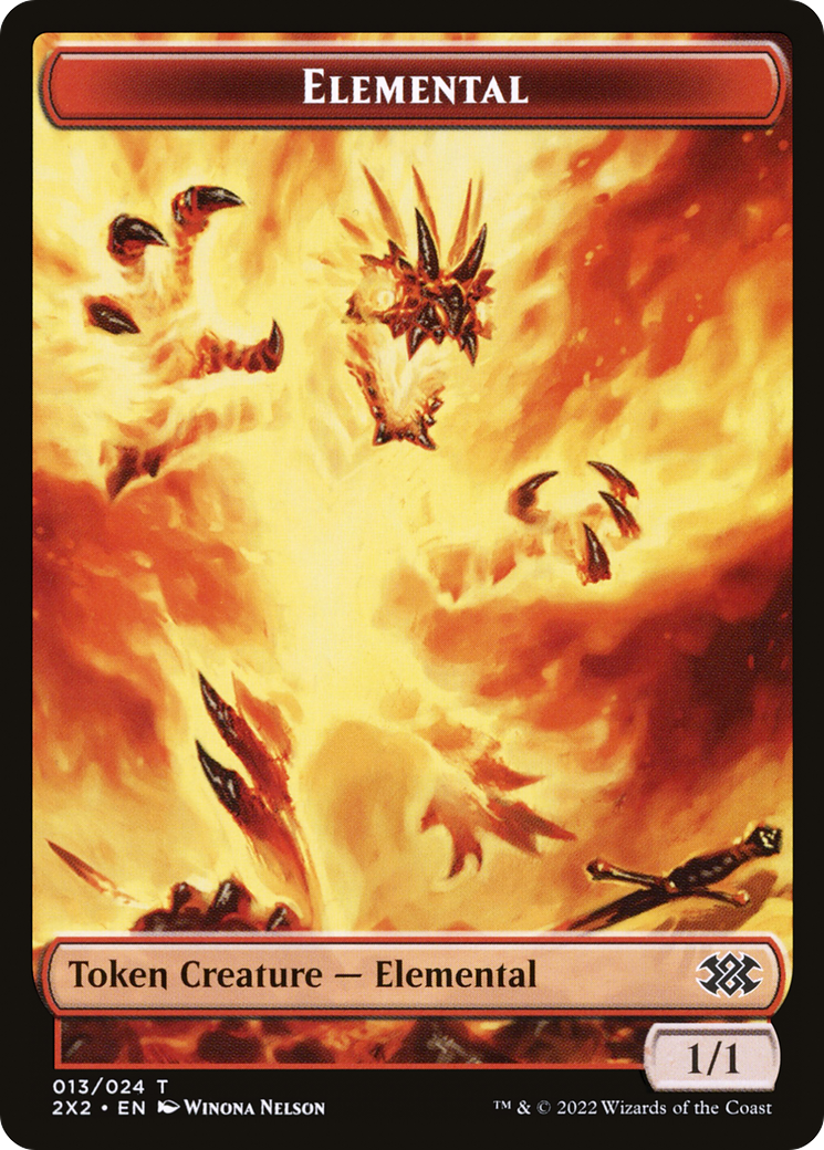 Elemental (T2X2-013) - Double Masters 2022 Tokens Foil-1