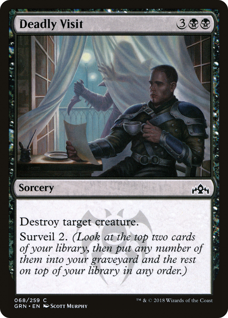 Deadly Visit [Guilds of Ravnica]-1