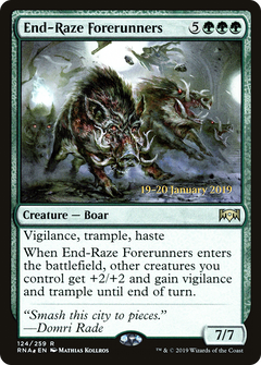 End-Raze Forerunners [Ravnica Allegiance Prerelease Promos]-1