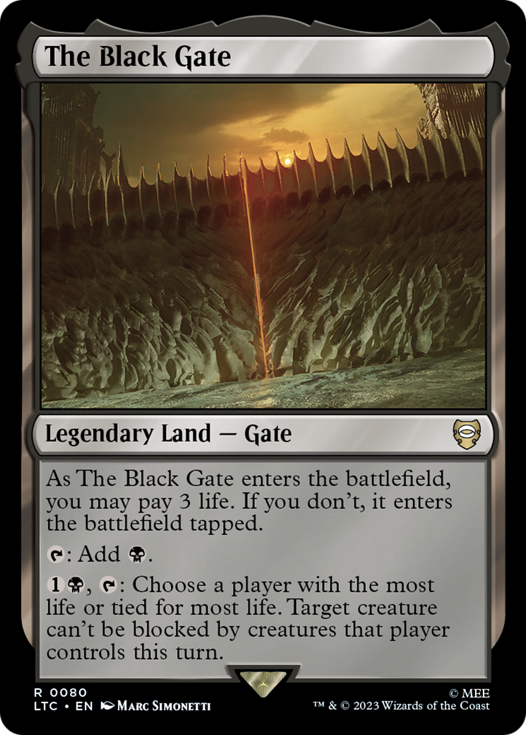 The Black Gate [The Lord of the Rings: Tales of Middle-Earth Commander]-1