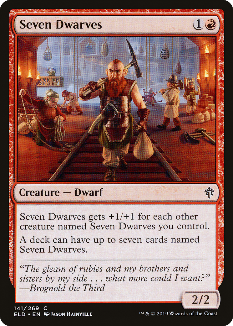 Seven Dwarves [Throne of Eldraine]-1