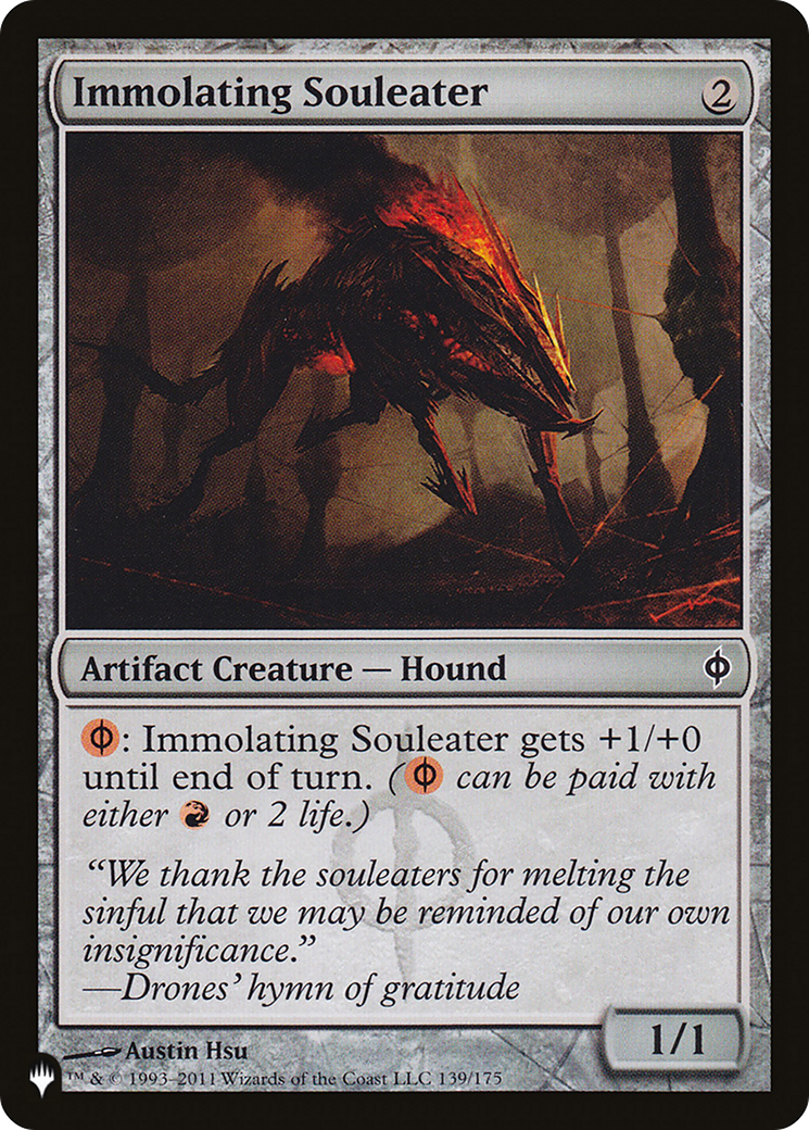 Immolating Souleater [The List]-1