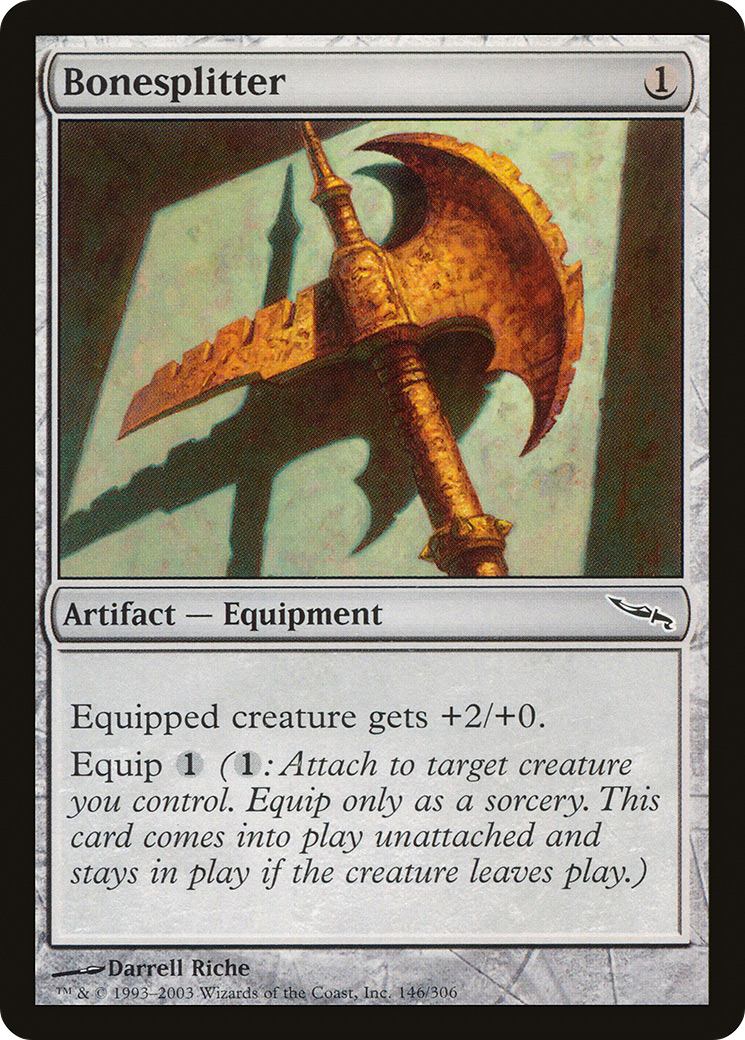 Bonesplitter [Mirrodin]-1
