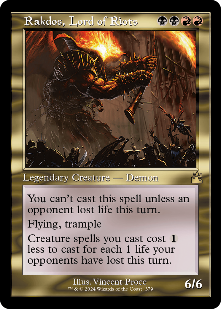 Rakdos, Lord of Riots (Retro Frame) [Ravnica Remastered]-1