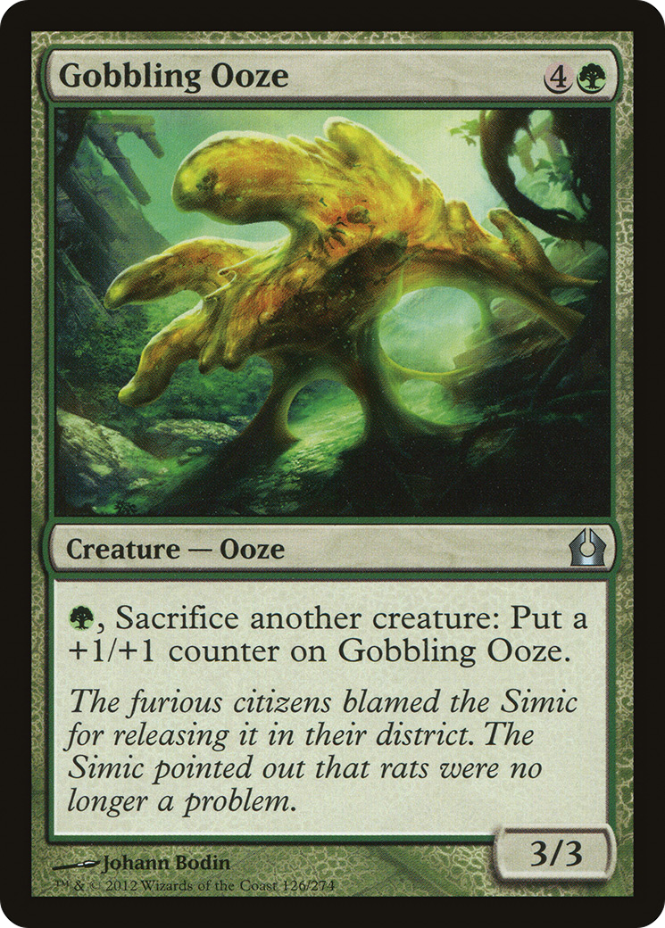 Gobbling Ooze [Return to Ravnica]-1