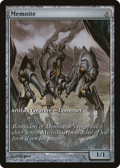 Memnite (Game Day) (Extended Art) [Scars of Mirrodin Promos]-1