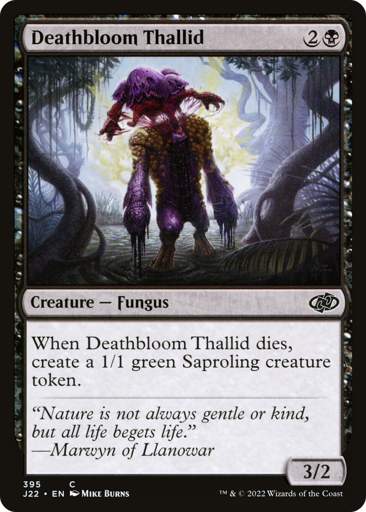 Deathbloom Thallid [Jumpstart 2022]-1