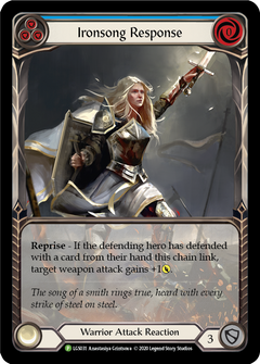 Ironsong Response (Blue) [LGS031] (Promo)  Rainbow Foil-1