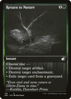 Return to Nature [Innistrad: Double Feature]-1