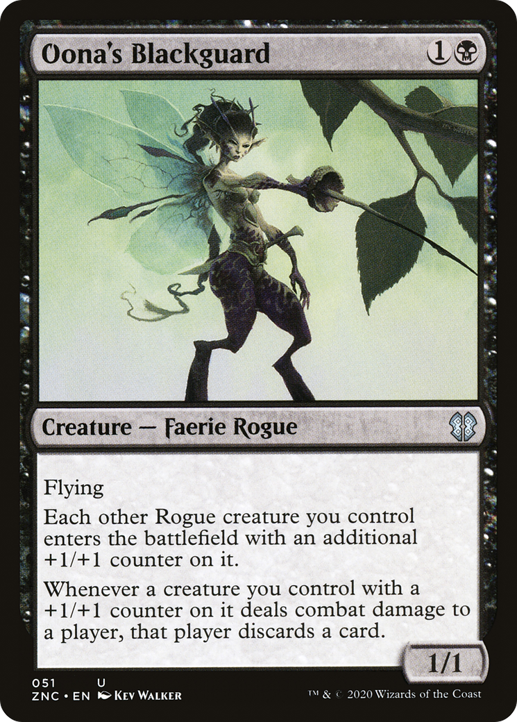 Oona's Blackguard [Zendikar Rising Commander]-1