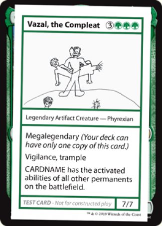 Vazal, the Compleat (2021 Edition) [Mystery Booster Playtest Cards]-1