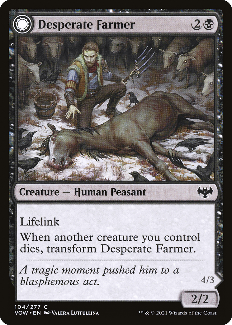 Desperate Farmer // Depraved Harvester [Innistrad: Crimson Vow]-4