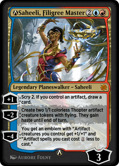 A-Saheeli, Filigree Master (BRO-A-219) - The Brothers' War-1
