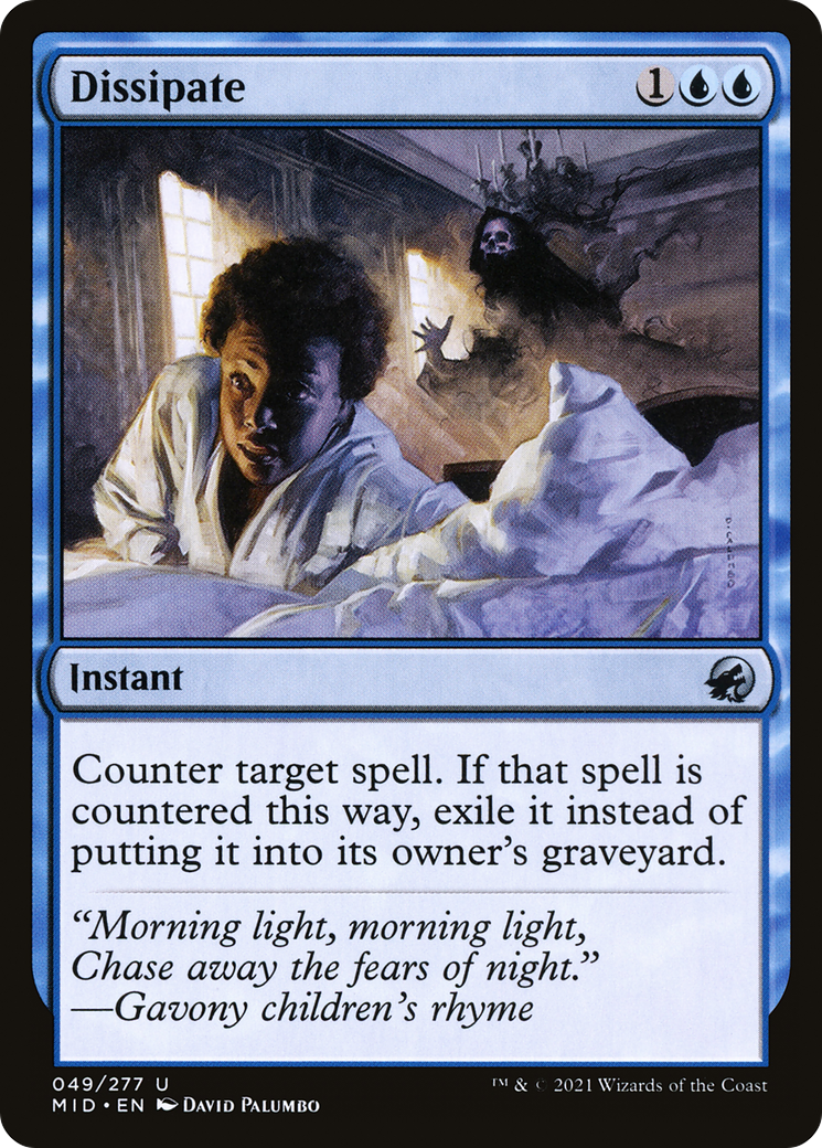 Dissipate [Innistrad: Midnight Hunt]-1