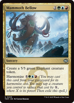 Mammoth Bellow [Tarkir: Dragonstorm]-1