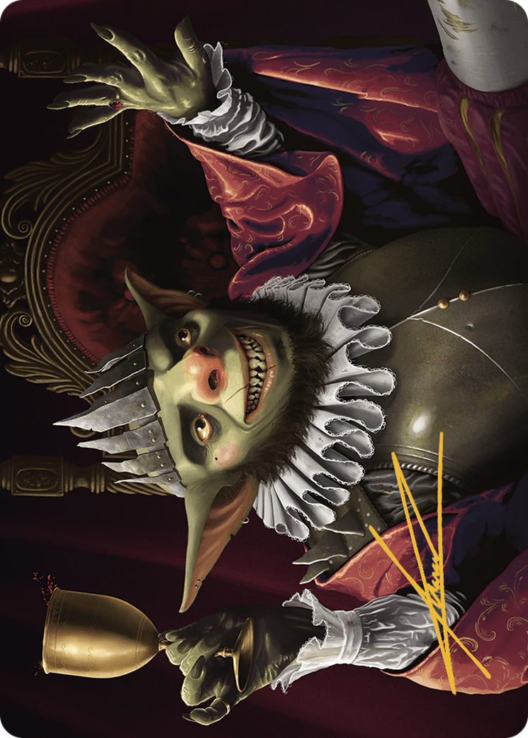 Krenko, Baron of Tin Street // Krenko, Baron of Tin Street (AMKM-040) - Murders at Karlov Manor Art Series (Borderless) Foil-3