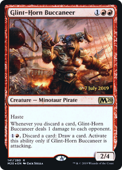 Glint-Horn Buccaneer [Core Set 2020 Prerelease Promos]-1