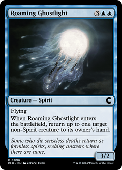Roaming Ghostlight [Ravnica: Clue Edition]-1