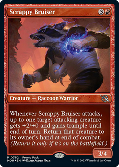 Scrappy Bruiser (Promo Pack) [March of the Machine Promos]-1