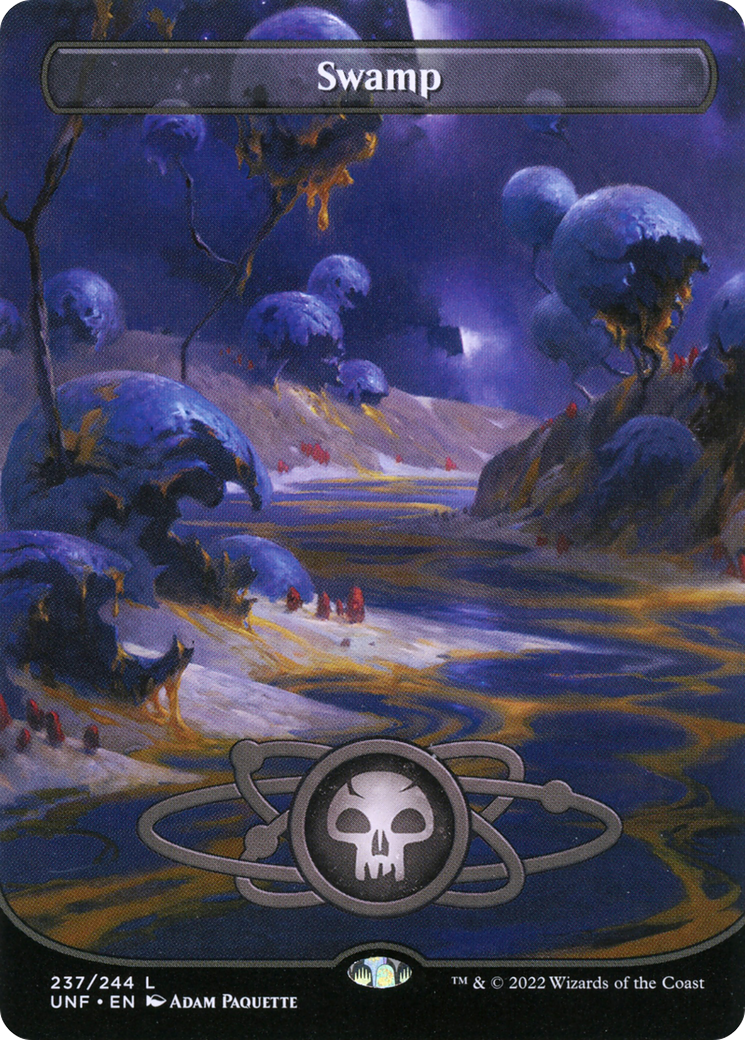 Swamp (237) (Planetary Space-ic Land) [Unfinity]-1
