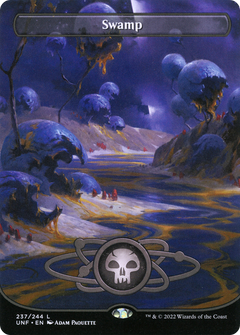 Swamp (237) (Planetary Space-ic Land) [Unfinity]-1