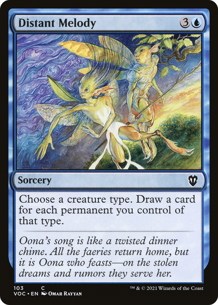 Distant Melody [Innistrad: Crimson Vow Commander]-1