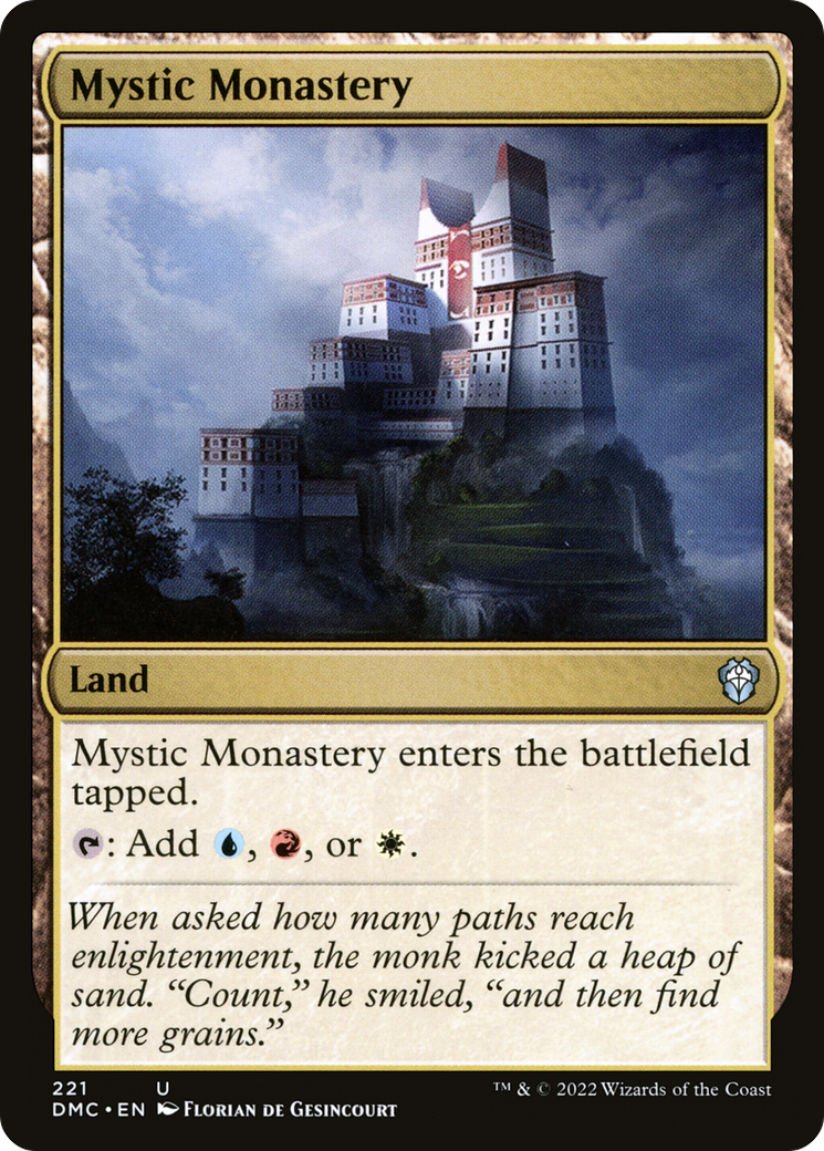 Mystic Monastery [Dominaria United Commander]-1