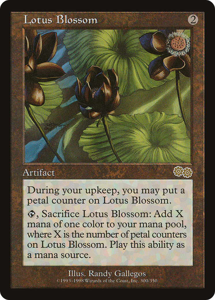 Lotus Blossom [Urza's Saga]-1