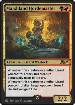 Marshland Hordemaster (YBLB-027) - Alchemy: Bloomburrow-1