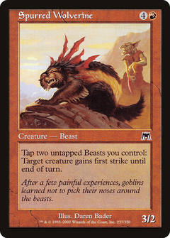 Spurred Wolverine [Onslaught]-1