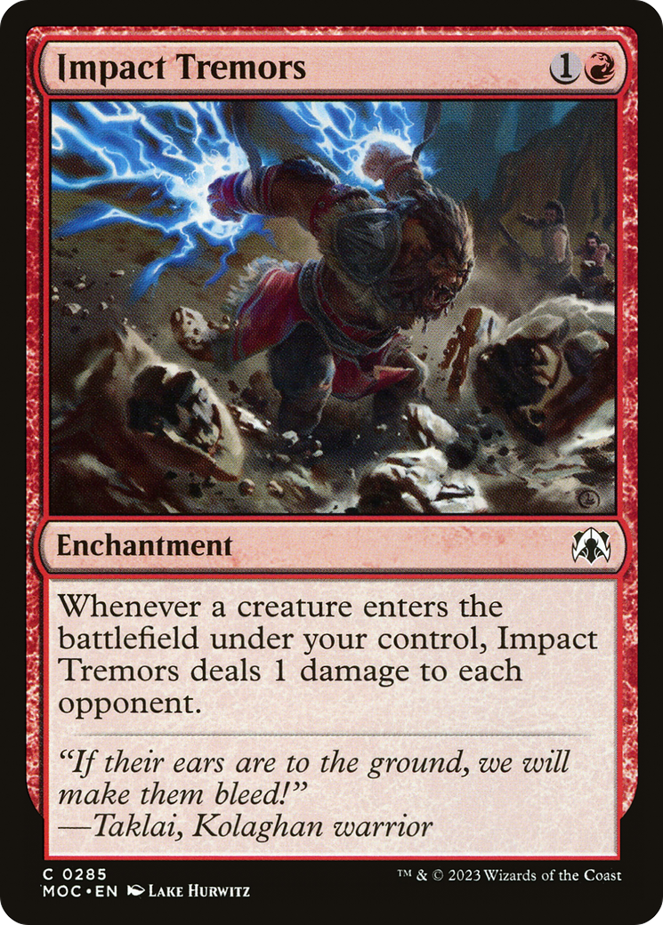Impact Tremors [March of the Machine Commander]-1
