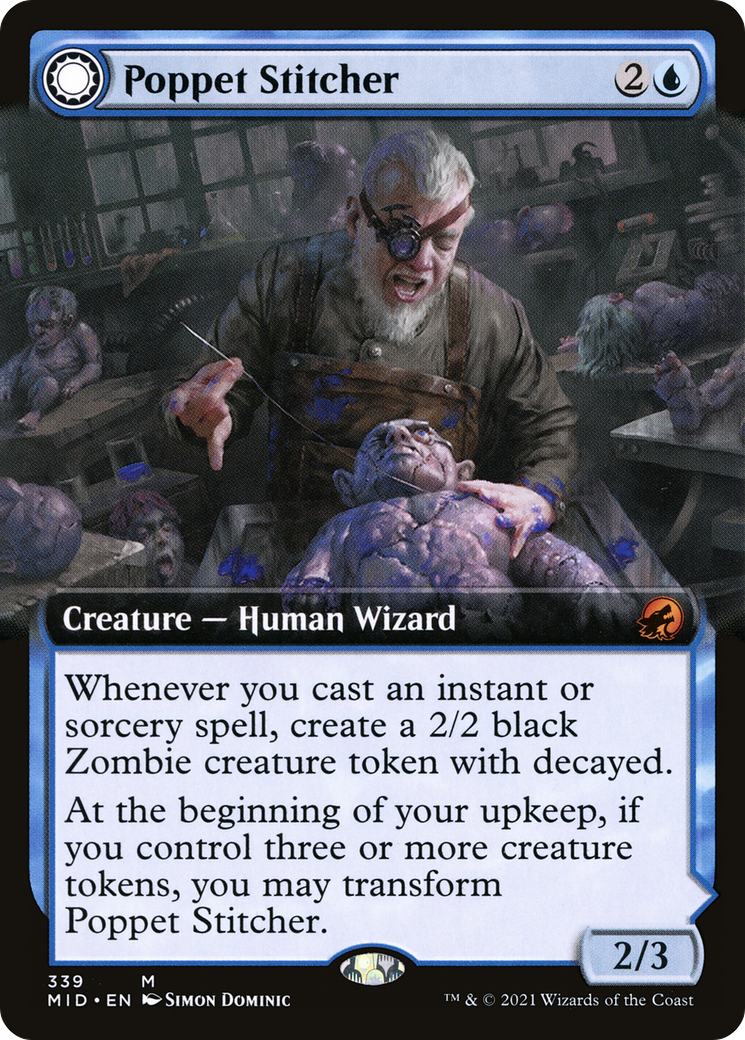 Poppet Stitcher // Poppet Factory (Extended Art) [Innistrad: Midnight Hunt]-3