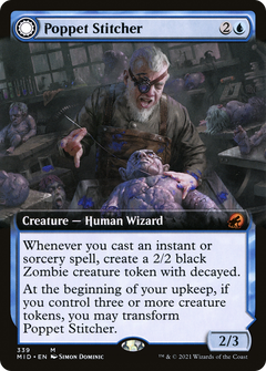 Poppet Stitcher // Poppet Factory (Extended Art) [Innistrad: Midnight Hunt]-3