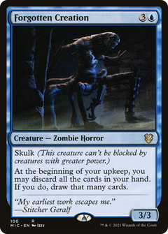 Forgotten Creation [Innistrad: Midnight Hunt Commander]-1